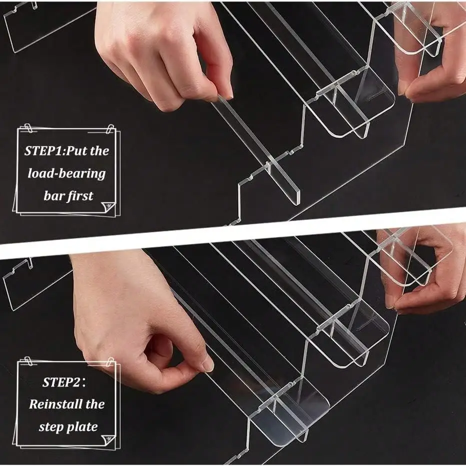 حامل منظم العطور من الأكريليك، - مراجعة Display Risers Set وسعره