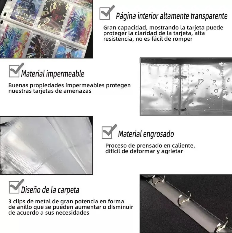 حافظة بطاقات ناروتو بـ 9 جيوب، - مراجعة Trading Card Binder وسعره