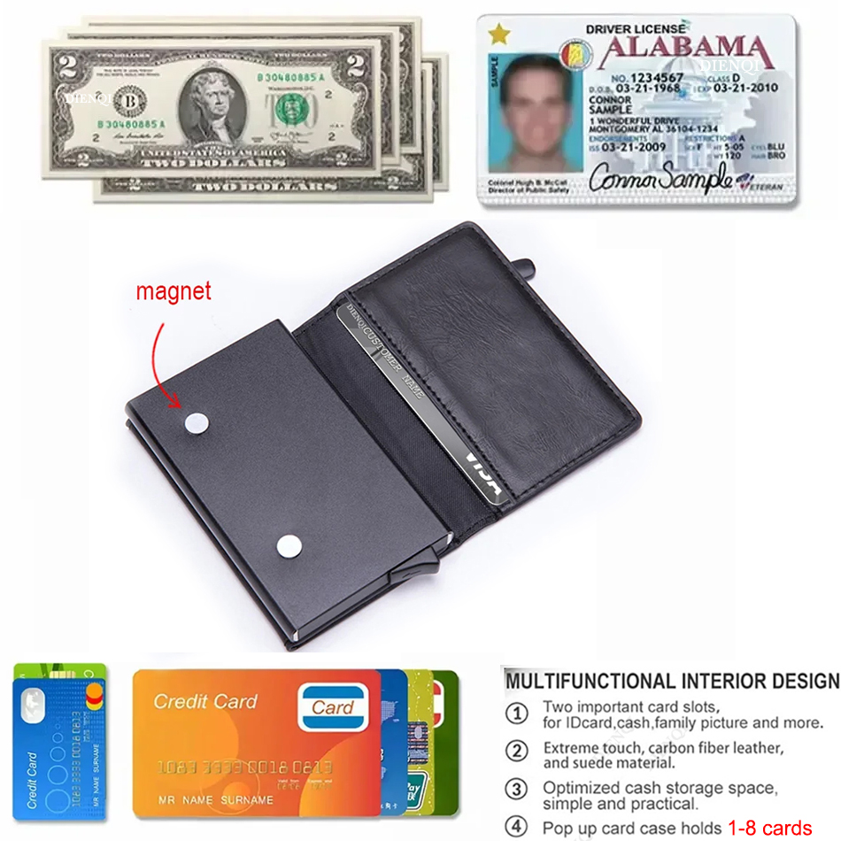 محفظة بطاقات معدنية مانعة لتقن - مراجعة Card Top Loader وسعره